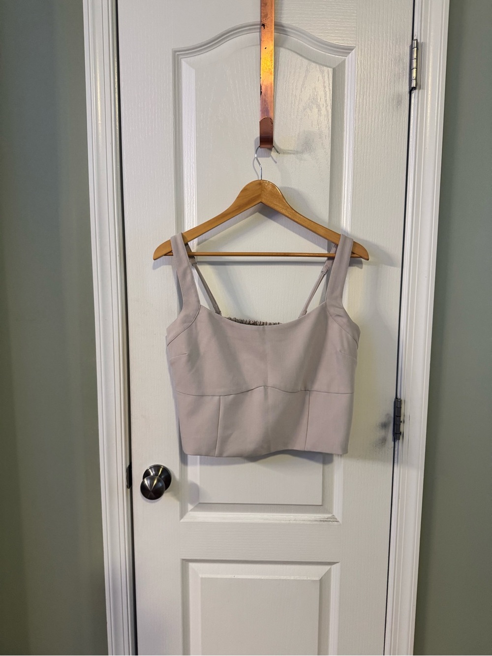 Abercrombie & Fitch Matching Set- cropped tank and wide leg pant